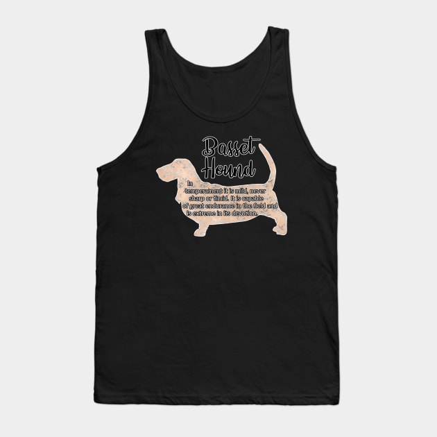 Basset Hound Tank Top by ApolloOfTheStars